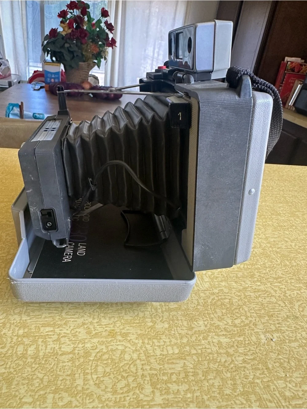 Polaroid Gray & Black Land Automatic 230 Instant Camera
